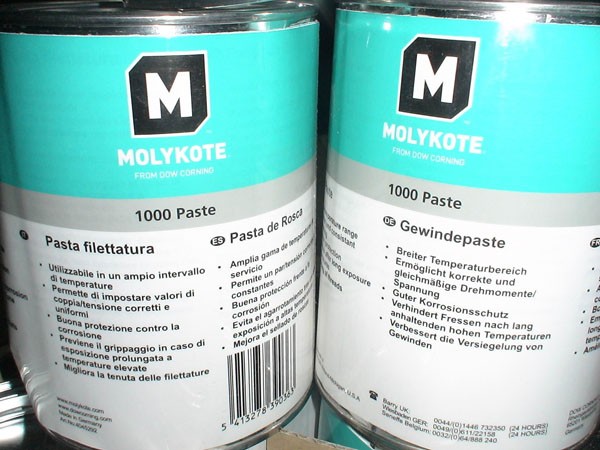 摩力克Molykote 1000paste 油膏